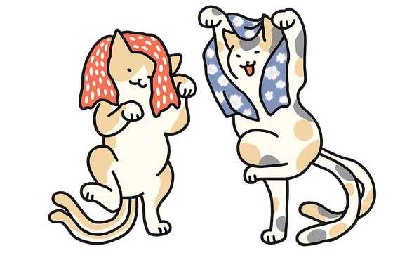 猫のイラスト
